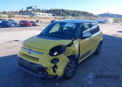 2014 Fiat 500L Trekking z USA, uszkodzony, nr VIN ZFBCFADH3EZ003577